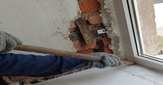 Демонтаж оконных откосов по выгодной цене от 511 руб. в Наро-Фоминске - Сварной-Нр-